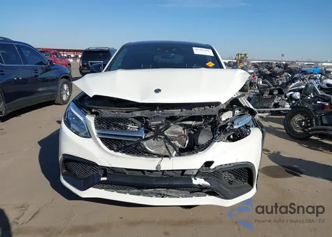 2019 Mercedes-Benz Amg Gle 63 Coupe S 4Matic z USA, uszkodzony, nr VIN 4JGED7FB4KA146941